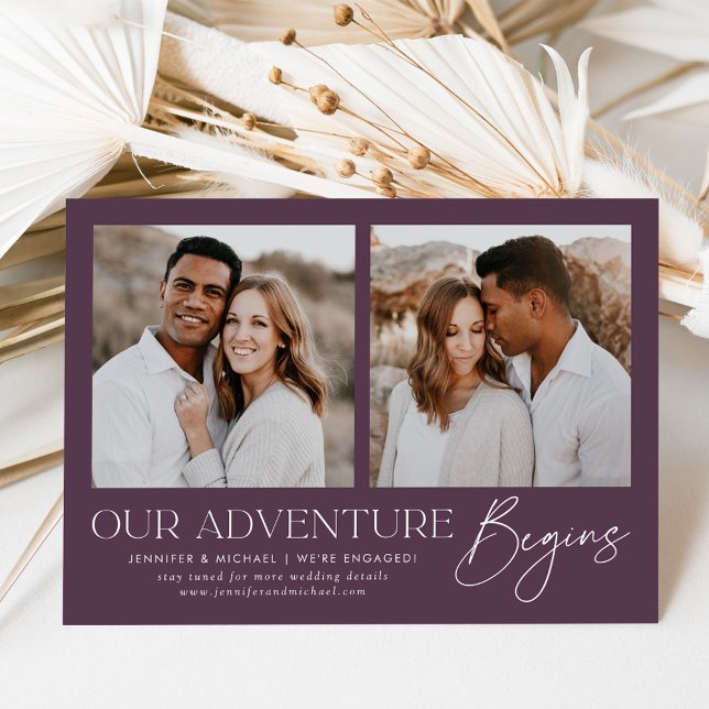 Nuestra aventura comienza la Invitación de comprom (Subido por el creador)