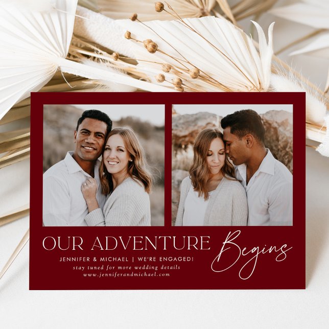 Nuestra aventura comienza la Invitación de comprom (Subido por el creador)