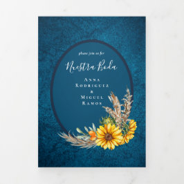 Nuestra Boda 6 páginas Invitación a la boda españo