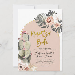 Nuestra Boda Invitación Boda Española