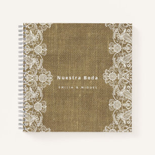 NUESTRA BODA・o libro de visitas