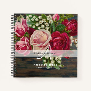 NUESTRA BODA・o libro de visitas