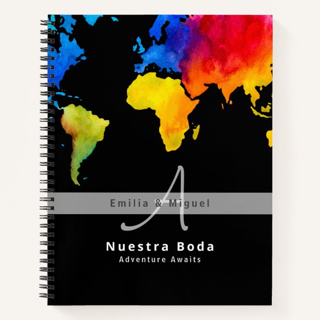NUESTRA BODA・o libro de visitas (Anverso)