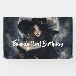 nuestra brujita cumple 2 || pancarta 