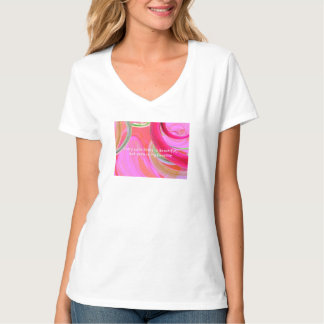 Nuestra Camiseta con Cuello en V "Nuestra Historia