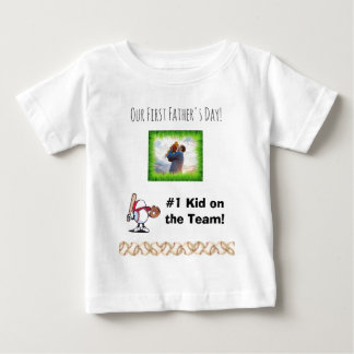 Nuestra camiseta de bebé para el primer día del pa