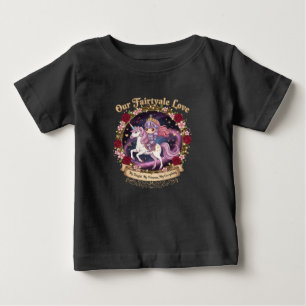 Nuestra Camiseta Gráfica de Unicornio Bebé de Amor