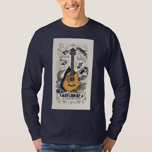 Nuestra camiseta pesada de manga larga (Anverso)