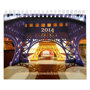 Nuestra casa en Francia, calendario 2014