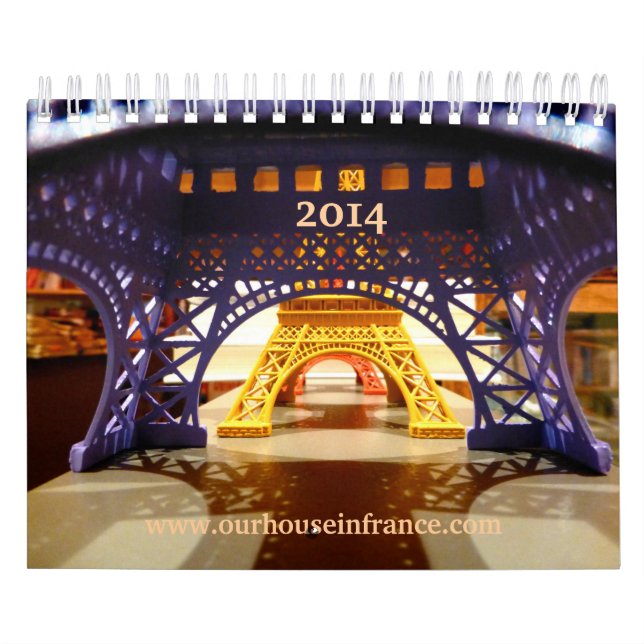 Nuestra casa en Francia, calendario 2014 (Tapa)