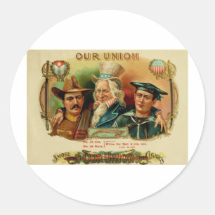 Nuestra etiqueta de la caja de cigarros de la