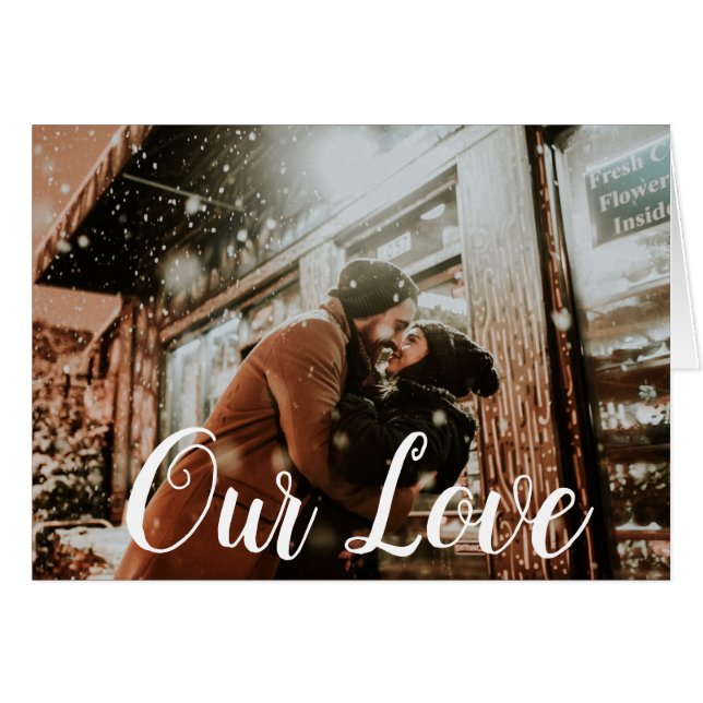 Nuestra foto de amor de San Valentín (Anverso (Horizontal))