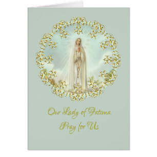 NUESTRA GUIRNALDA DE SEÑORA OF FÁTIMA GOLDEN LACE