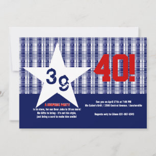 Nuestra invitación a la fiesta de cumpleaños de St