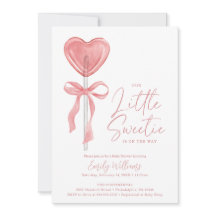 Nuestra invitación a San Valentín en Baby Shower