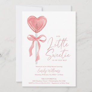 Nuestra invitación a San Valentín en Baby Shower