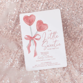 Nuestra invitación a San Valentín en Baby Shower