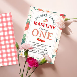 Nuestra invitación de cumpleaños de Berry Sweet