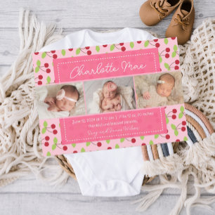 Nuestra mejor Invitación para el Chica de cerezas