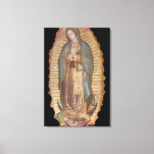 NUESTRA MUJER DE LA IMPRESIÓN DE GUADALUPE CANVAS
