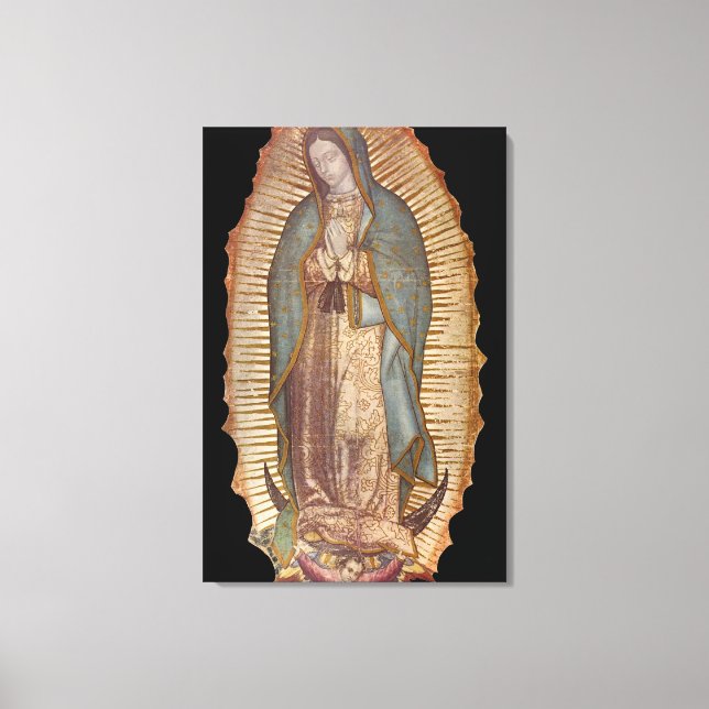 NUESTRA MUJER DE LA IMPRESIÓN DE GUADALUPE CANVAS (Anverso)