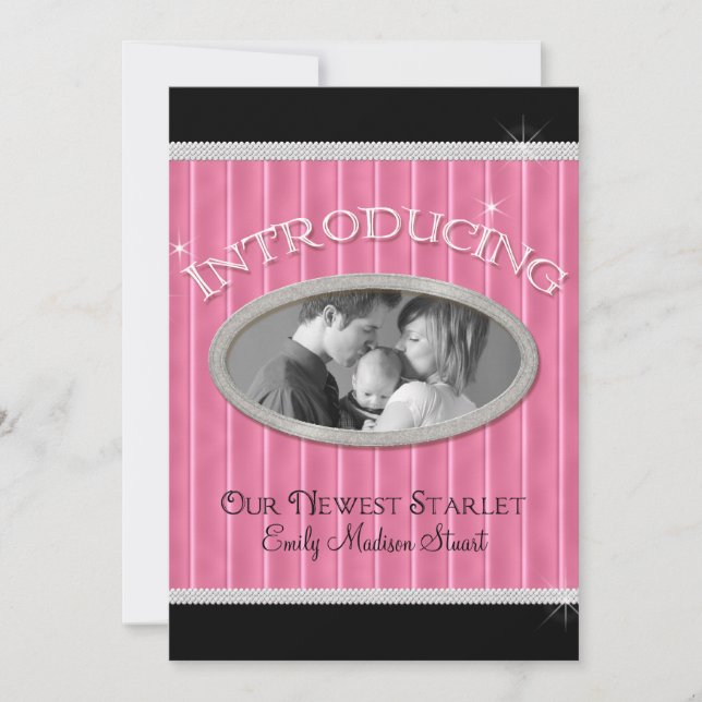 Nuestra nueva estrella de Hollywood Glam Baby Girl (Anverso)