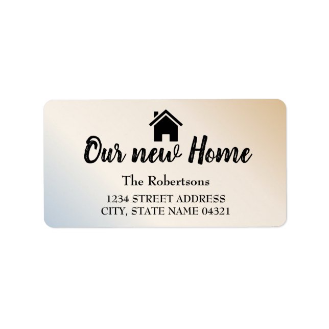Nuestra nueva etiqueta residencial (Frente)