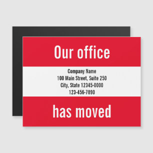 Nuestra Oficina Ha Movido Invitación De Movimiento
