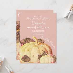 Nuestra pequeña calabaza BOHO Mauve Baby Shower