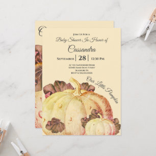 Nuestra pequeña calabaza BOHO Pink Baby Shower