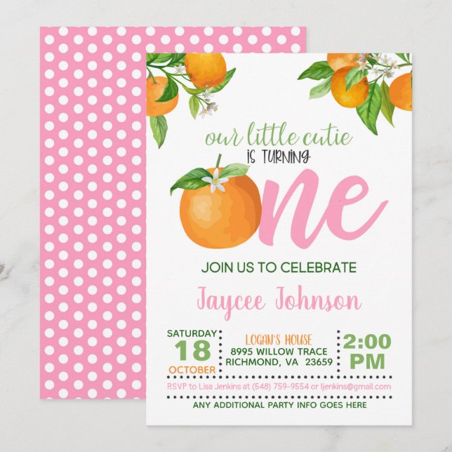 Nuestra pequeña corbata se vuelve una invitación - (Anverso / Reverso)