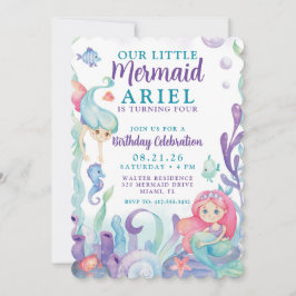 Nuestra pequeña invitación al cumpleaños de la sir