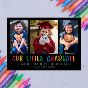 NUESTRA PEQUEÑA INVITACIÓN DE COLLAGE DE FOTOS GRA