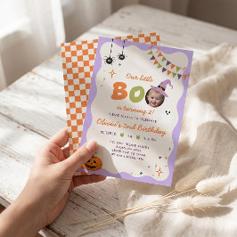 Nuestra pequeña invitación de cumpleaños de Boo Ha