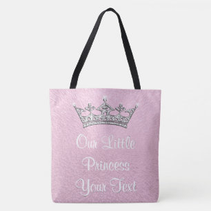 Nuestra pequeña Princesa Personalizada Bolsa de T