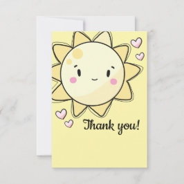 Nuestra pequeña tarjeta de agradecimiento a los Ch