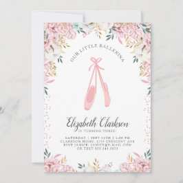 Nuestra pequeña tarjeta de cumpleaños Ballerina