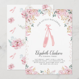 Nuestra pequeña tarjeta de cumpleaños Ballerina