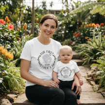 Nuestra Primera Camiseta Blanca de Día de la Madre