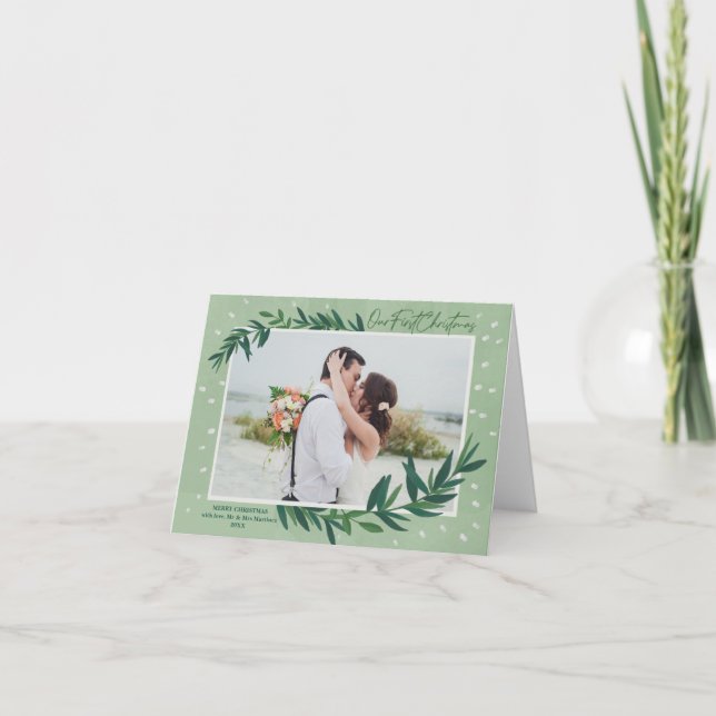 Nuestra primera foto botánica moderna de Navidad d (Anverso)