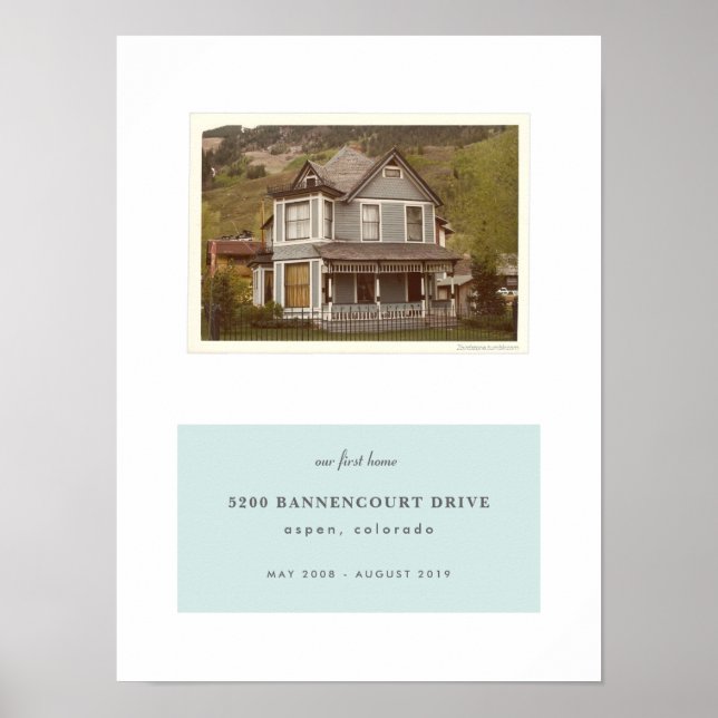 Nuestra primera impresión personalizada de fotos e (Frente)