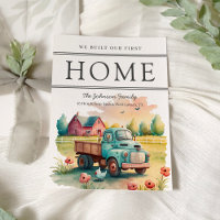 Nuestra primera Invitación de movimiento de camion