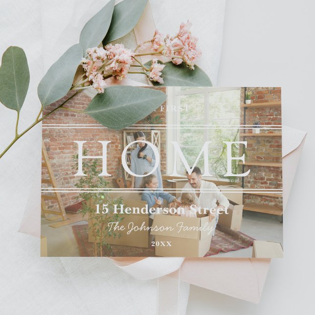 Nuestra primera Invitación de mudanza de fotos en  (Subido por el creador)