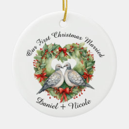 Nuestra Primera Navidad Casada, Ornamento Para Ell