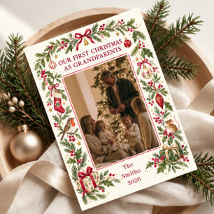 Nuestra primera Navidad como abuelos Foto