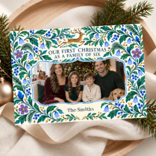 Nuestra primera Navidad como familia de seis foto