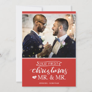 Nuestra primera Navidad como feriado de boda gay m