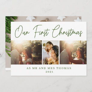 Nuestra primera Navidad como Mr. y Mrs. Green Scri
