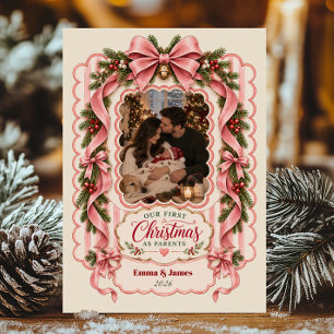 Nuestra primera Navidad como padres Foto