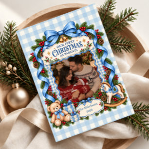 Nuestra primera Navidad como padres Foto